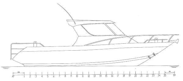 Sketch of the proposed new vessel